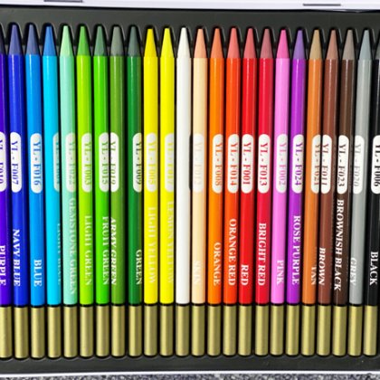  Woodless Colored Pencils – Tin Box